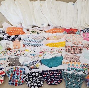 SOLD Cloth diapers